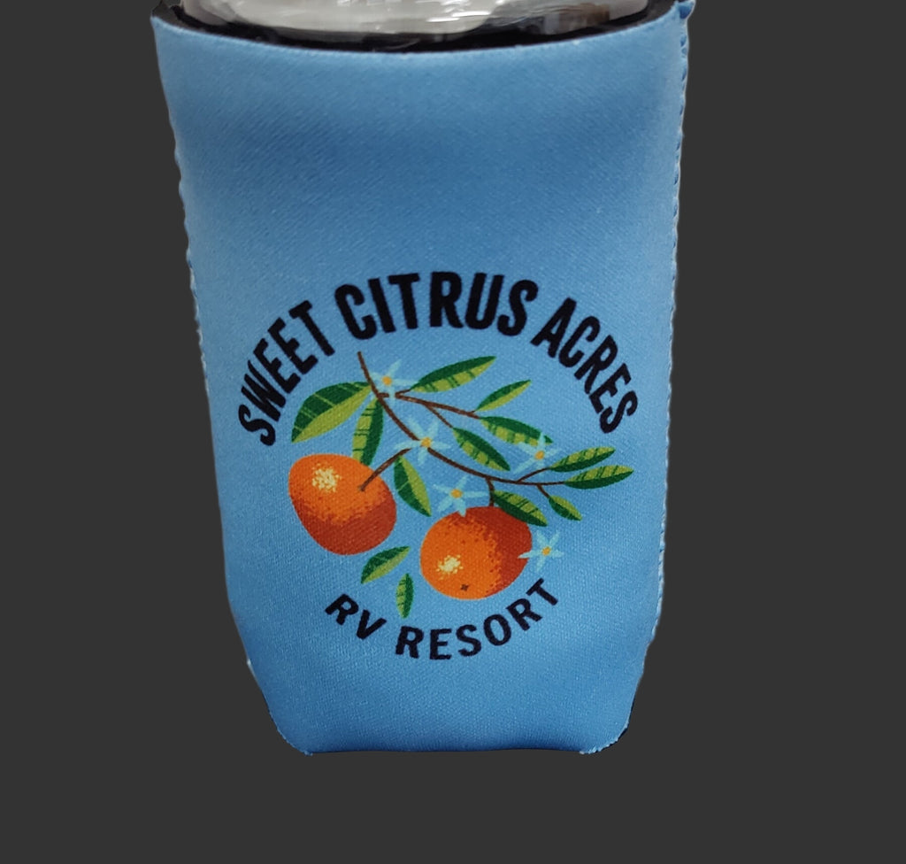 🧃 Sweet Citrus Acres RV Resort Can Koozie