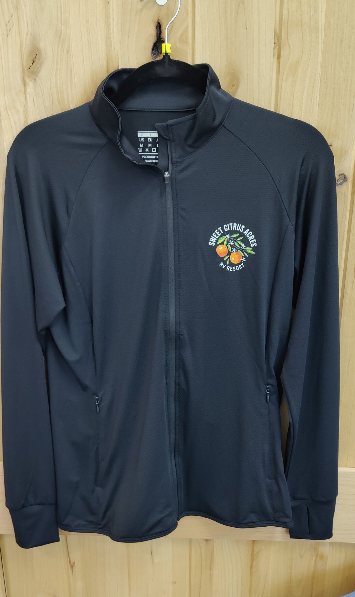 Ladies Long-Sleeve Zip-Up Jacket