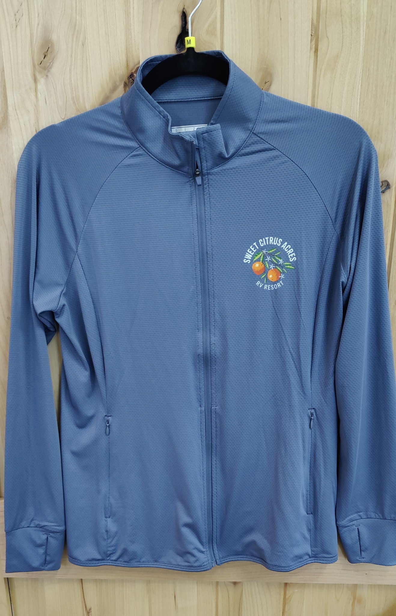 Ladies Long-Sleeve Zip-Up Jacket