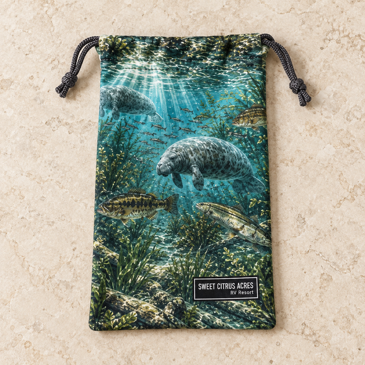Below the Surface Eyeglass Holder